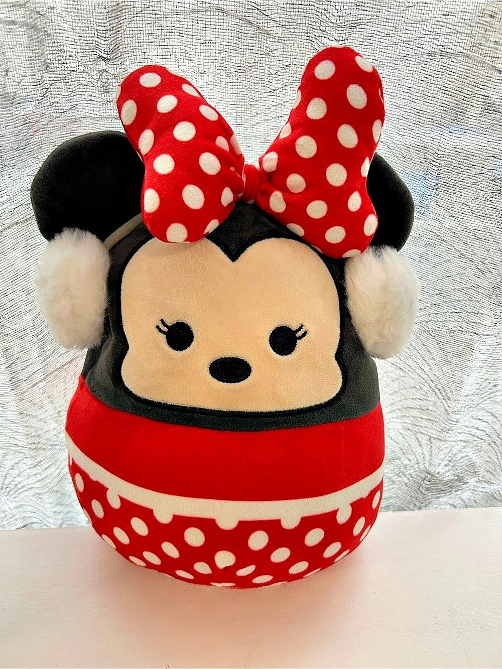 Disney Squishmallows Disney Minnie Mouse Winter Earmuffs Plush Squishmallows